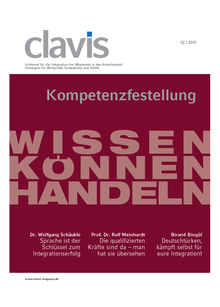clavis 02/2007: Kompetenzfeststellung Wissen – Können – Handeln