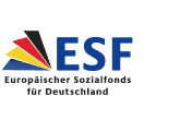 Logo The European Social Fund in Germany